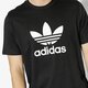 pánske tričko ADIDAS TRIČKO SS TREFOIL TRIČKO ADICOLOR cw0709 farba čierna