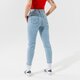 dámske nohavice LEVI'S NOHAVICE  HIGH WAISTED MOM JEAN 26986-0007 farba modrá