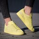 dámske tenisky (obuv) PUMA SUEDE CLASSIC CASUAL EMBOSS 36137207w farba žltá