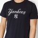 pánske tričko NEW ERA TRIČKO SS TEAM APPAREL TEE NY YANKEES NVY 11493594 farba tmavomodrá