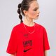 dámske tričko NIKE TRIČKO CHI W NK ES VS BOXY TEE NBA dz0196-657 farba červená