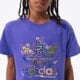 detské tričko ADIDAS TRIČKO LOVEUNI TREF T GIRL hg3899 farba fialová