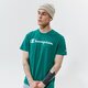 pánske tričko CHAMPION TRIČKO CREWNECK TRIČKO 216957gs040 farba zelená