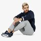 pánska mikina NIKE MIKINA M NSW NIKE AIR CREW FLC SPORTSWEAR ar1822-451 farba tmavomodrá