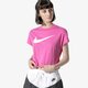 dámske top NIKE TOP W NSW SWSH TOP CROP SS ar3064-623 farba ružová