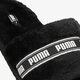 dámske šľapky PUMA FLUFF  38493701 farba čierna