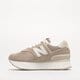 dámske tenisky (obuv) NEW BALANCE 574  wl574zsm farba hnedá