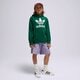 detská mikina ADIDAS MIKINA S KAPUCŇOU TREFOIL HOODIE BOY ib9984 farba zelená