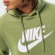 pánska mikina NIKE MIKINA S KAPUCŇOU SPORTSWEAR CLUB FLEECE bv2973-334 farba khaki