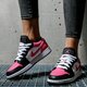 detské tenisky (obuv) AIR JORDAN 1 LOW (GS) 554723-106 farba ružová