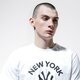 pánske tričko NEW ERA TRIČKO MLB TEE NYY NEW YORK YANKEES WHI 12195420 farba biela