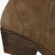 dámska vychádzková obuv TIMBERLAND CARLETON SIDE ZIP ANKLE a162h farba hnedá