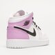 detské tenisky (obuv) AIR JORDAN 1 MID (GS) dq8423-501 farba fialová