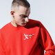pánska mikina REEBOK MIKINA TJ CREW 3 gk9157 farba červená