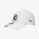 detská šiltovka NEW ERA ČIAPKA LEAGUE ESSENTIAL 39THIRTY NEYYAN WHIVLG 60137725 farba biela