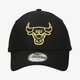 detská šiltovka NEW ERA ČIAPKA NE METALLIC LOGO 9FORTY CHIBUL BLK 60112676 farba čierna