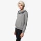 dámska mikina NIKE MIKINA RALLY FUNNEL NECK HOODY 683776091 farba sivá