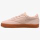 dámske tenisky (obuv) REEBOK CLUB C 85 FVS PS DESERT DESERT DUST GUM cm9866 farba ružová