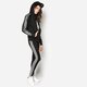 dámske nohavice ADIDAS NOHAVICE  3STR LEGGINGS aj8156 farba čierna