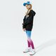 detská mikina ADIDAS MIKINA S KAPUCŇOU HOODIE GIRL h32388 farba čierna