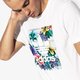 pánske tričko ADIDAS TRIČKO SS ACTION SPORTS LIFESTYLE BB FLRL TEE cf5844 farba biela