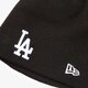 detská čiapka NEW ERA ČIAPKA ZIMNÁ KNIT BEANIE JR SEASONAL SK LOSDOD BLKWH 80196272 farba čierna
