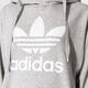 dámska mikina ADIDAS MIKINA TREFOIL HOODIE bk7141 farba sivá