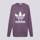 dámska mikina ADIDAS MIKINA TRF CREW il7039 farba fialová