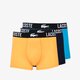 pánska taška LACOSTE TRENKY 3 PACK BOXERS SHORTS 5h1309.fuc farba viacfarebná