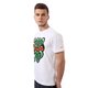 pánske tričko NEW ERA TRIČKO CURLY WORDMARK TEE WHT 10996663 farba biela