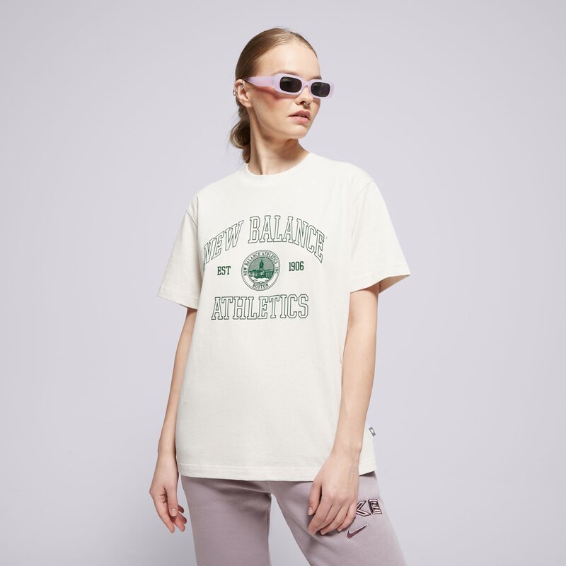 NEW BALANCE TRIČKO ATHLETICS OVERSIZED CREST TRIČKO