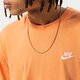 pánske tričko NIKE TRIČKO NIKE SPORTSWEAR CLUB ar4997-872 farba oranžová