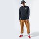pánska mikina VANS MIKINA CHECKER 66 CREW vn0a4rqyblk1 farba čierna