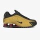 detské tenisky (obuv) NIKE SHOX R4 (GS) bq4000-003 farba čierna