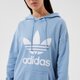 dámska mikina ADIDAS MIKINA S KAPUCŇOU TRF HOODIE h33585 farba modrá