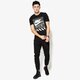 pánske tričko NIKE TRIČKO AIR STRETCHER PRNT 843388010 farba čierna