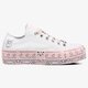 dámske tenisky (obuv) CONVERSE CHUCK TAYLOR ALL STAR LIFT OX c562236 farba biela