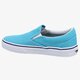dámske tenisky (obuv) VANS CLASSIC SLIP-ON  vzmrfry farba modrá