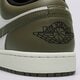 pánske tenisky (obuv) AIR JORDAN 1 LOW  553558-092 farba zelená