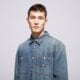 pánske košele DICKIES KOŠEĽA MECHANIC DENIM SHIRT LS dk0a87pxl231 farba modrá