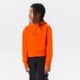 detská mikina JORDAN MIKINA S KAPUCŇOU JDG JUMPMAN CREW GIRL 45a858-n1y farba oranžová