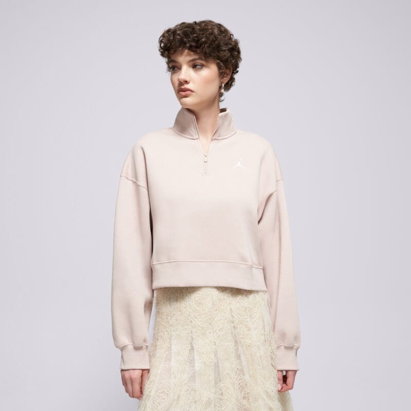 JORDAN MIKINA W J BRK FLC QZ TOP