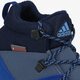 detská outdoorová obuv ADIDAS CW SNOWPITCH K g26575k farba modrá