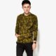 pánska mikina NIKE MIKINA M NSW TCH FLC CRW AOP 823501347 farba khaki