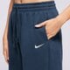 dámske nohavice NIKE NOHAVICE  W NSW PHNX FLC HR OS PANT 2 fz5996-478 farba tmavomodrá