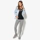 dámske nohavice NIKE LEGGINGS W NSW LGGNG LEGASEE HW 933346-091 farba sivá