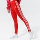 dámske nohavice ADIDAS LEGGINGS 3 STRIPES TIGHT h09428 farba červená