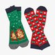 dámske ponožky SIZEER PONOŽKY CHRISTMAS TEDDY si39skd75001 farba viacfarebná