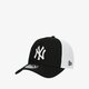 pánska šiltovka NEW ERA ČIAPKA CLEAN TRUCKER NYY BLACK NEW YORK YANKEES BLK 11588491 farba čierna