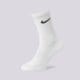 dámske ponožky NIKE PONOŽKY 3PPK VALUE COTTON CREW sx4508-101 farba biela
